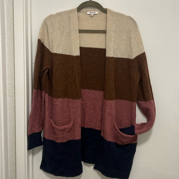 Madewell, block cardigan - small - Picture 1 of 3
